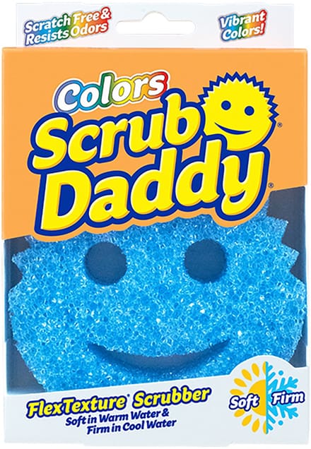 Scrub Daddy Schoonmaakspons – Blauw – 1 stuk