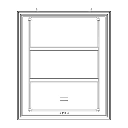 AEG Vriezerdeur - Wit - 538x627mm 8075937014