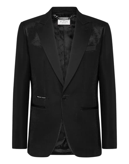 Blazer Met Één Knoop Slim Fit