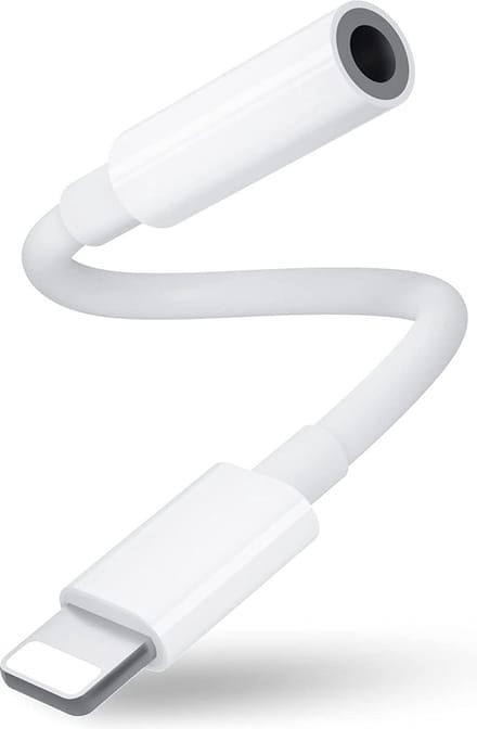 Kabel geschikt voor de Lightning poort naar jack - Jack 3.5 mm