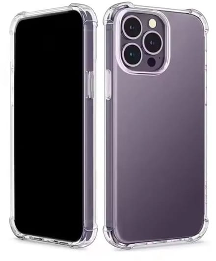 Go Go Gadget - Transparant - Siliconen - Shock Proof - Case - Hoesje - Geschikt voor iPhone 15 Pro Max