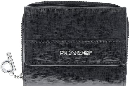 Picard Superstar1 Portemonnee Leer 9.5 cm - Dames - Horizontaal - schwarz