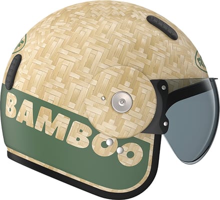 ROOF Helm Bamboo mat kaki maat S