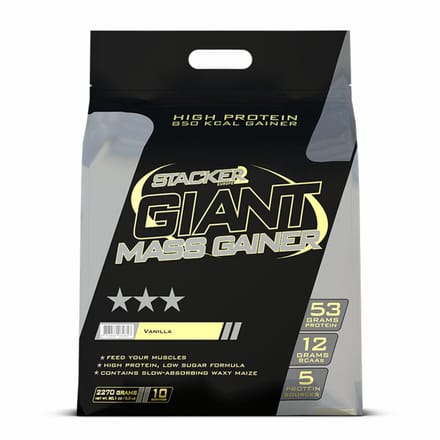 Stacker 2 Giant Mass Gainer - 2.27 kg - Vanille