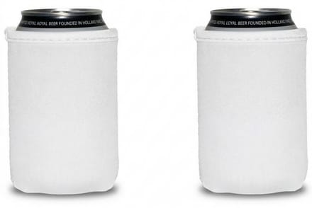 EIZOOK 2 stuks Witte koelhoud hoesjes voor blikjes - koelen