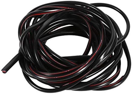 Auto Deur Rand Protector - Rubber Strip Trim Guard 5M Zwart