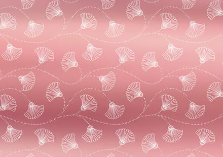 SUSY CARD Cadeaupapier Blooming rosé op rol