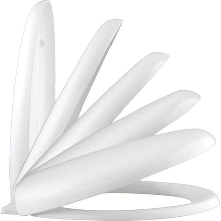 SCHÜTTE WC-Bril 10220 DUROPLAST - Antibacterieel - Soft Close - Gelakt - Wit