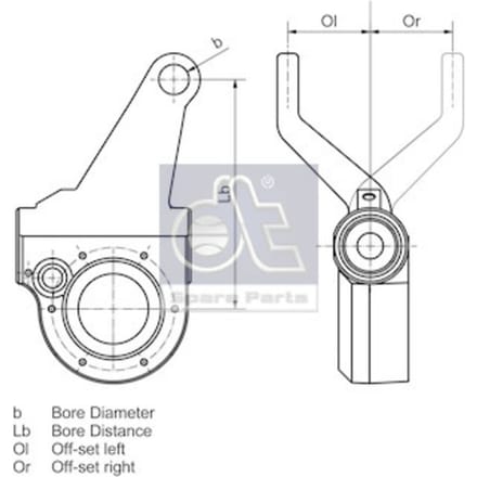 Remhendel  DT Spare Parts 1.18635