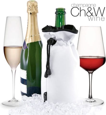 Pulltex Cooler bag koelzak wijnkoeler wit wijn champagne
