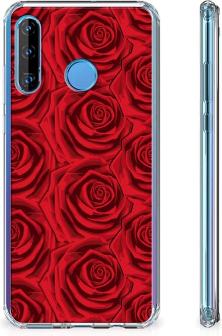 Huawei P30 Lite Case Red Roses
