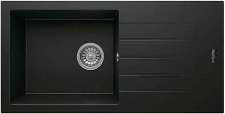 Realstone Assos Spoelbak - Zwart