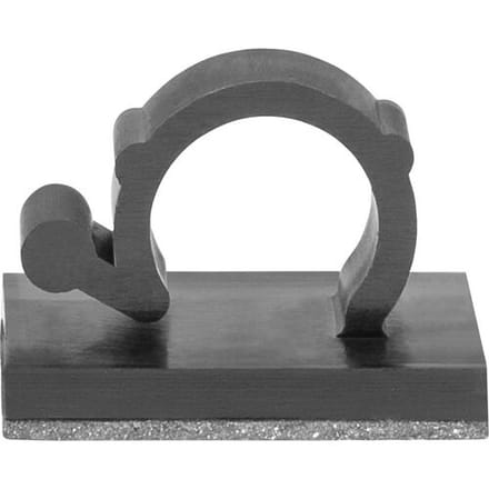 HellermannTyton MAGRA9-PA66/NDFEBR5-BK (25) Kabelclip 151-04467 Bundel-Ø (bereik) 9 mm (max) 25 stuk(s)
