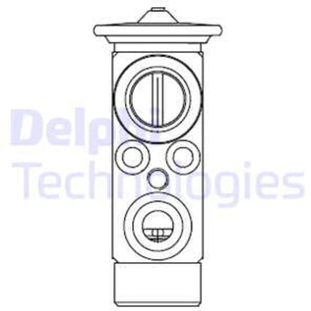 Expansieventiel, airconditioning DELPHI CB1021V