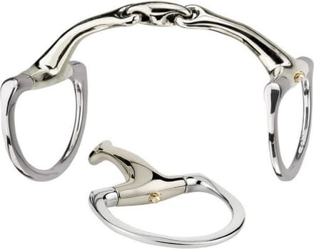 Sprenger Bustrens Dynamic RS Dubbel Gebroken Sensogan Met Swarovski Goud/Zilver - 12,5