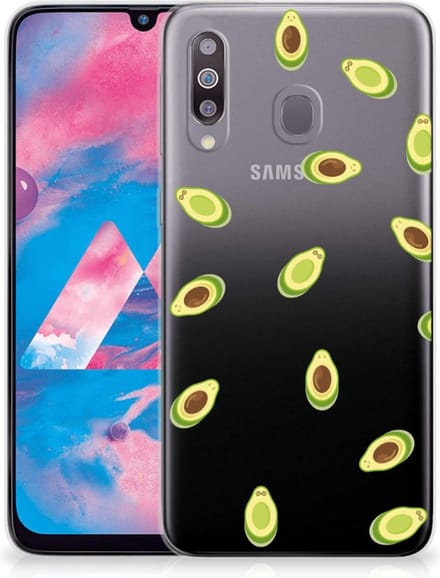 Samsung Galaxy M30 Siliconen Case Avocado