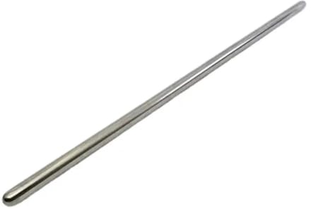 RVS deegroller 75 cm – roestvrij staal – zilverkleurig – grote lappen deeg