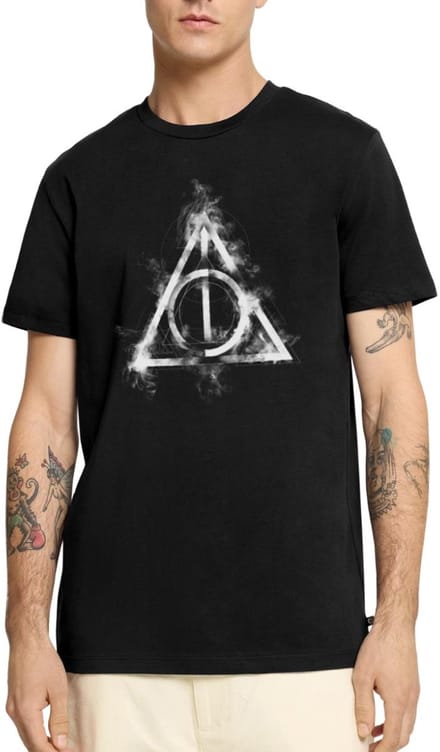 Harry Potter Relieken Van De Dood Premium T Shirt Heren