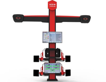 3D wieluitlijner met AI-ondersteuning en 2 monitoren MW Tools UA3D600