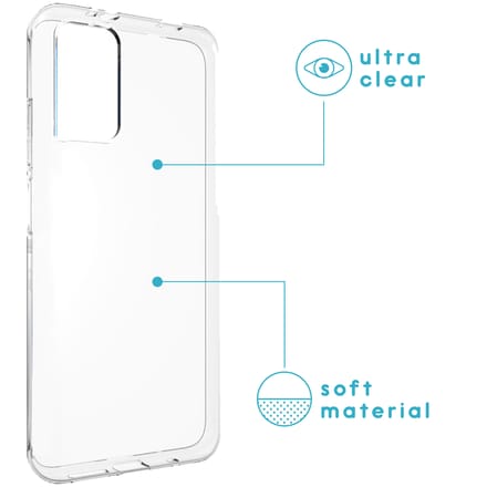 imoshion Hoesje - Geschikt voor Xiaomi Redmi 9T - Softcase Backcover smartphone - Transparant