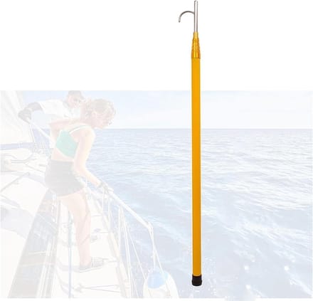 Reddingsstok Haak - Telescopische Hengel - Water Redding - Verstelbare Lengte - 5.5 Meter - Geel
