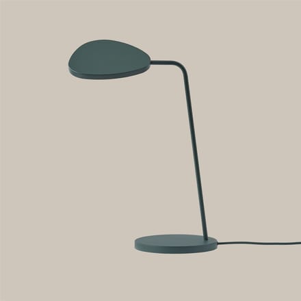 Muuto - Leaf Tafellamp - donkergroen