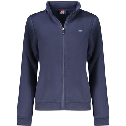 Noorwegen 1963 Blauw Katoenen Dames Sweater