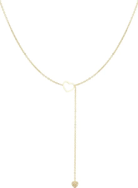 Ketting Cherised treasure goud ( stainless steel)