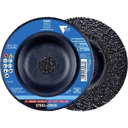 PFERD TOOLS 64195126 Schuurschijf Diameter 125 mm Korrelgrootte (num): 36 10 stuk(s)