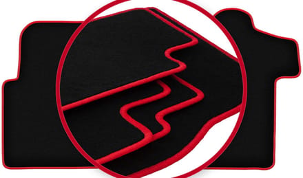 CARLUX-RED automatten voor: Renault Master II 3-zits (2010-)