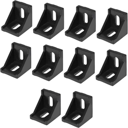 10x Hoekverbinder voor 4040 Profiel - Aluminium Binnenhoek Beugel voor Assemblage