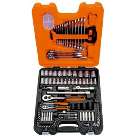 BAHCO Dopsleutelset 1/4" en 1/2" 108-delig S108