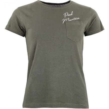 Dames-T-shirt Peak Mountain Ajojo