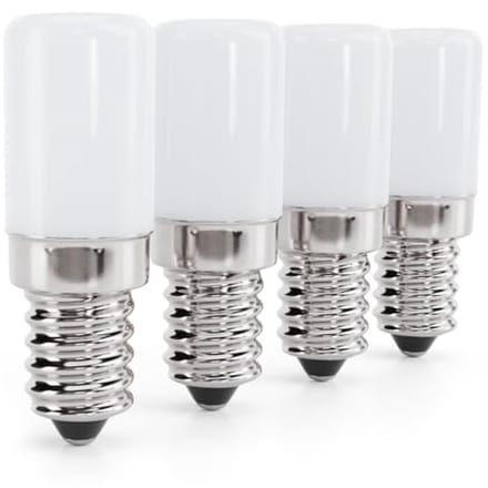4 x E14 LED-koelkastlampen 2W - Efficiënte verlichting voor koelkast en vriezer