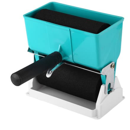 Draagbare handbediende lijmroller voor houtbewerking 6inch blue
