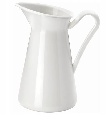IKEA SOCKERÄRT Vaas/Kruik, Wit, 22 cm