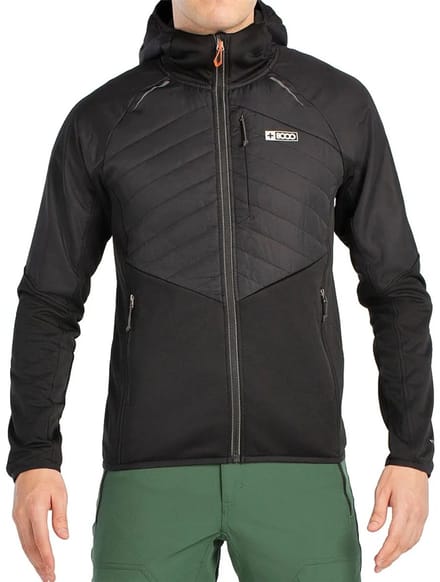 +8000 Niel Fleece Met Volledige Rits Zwart S Man