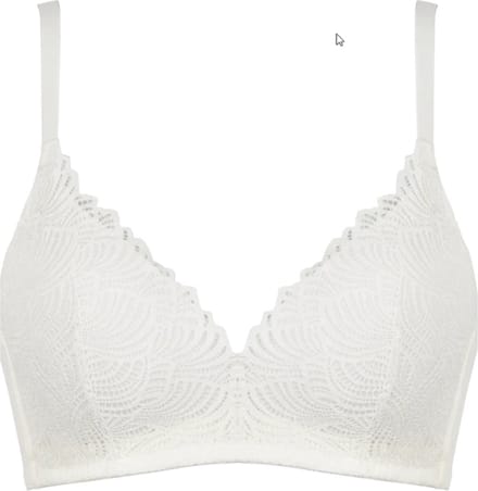 Naturana - 5674 - Soft bh met kant - Ecru - 85D