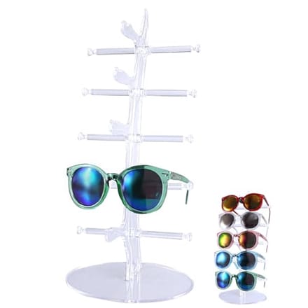 Transparante Zonnebrilstandaard - Multi Layer Display voor Glazen en Sieraden