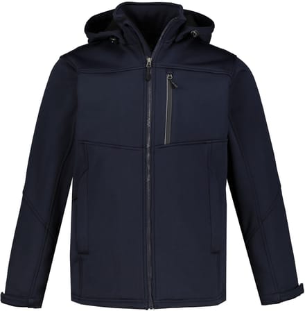 JP 1880 - Heren - Softshell jas wind- waterafstotend - Donkermarine - Maat 4XL