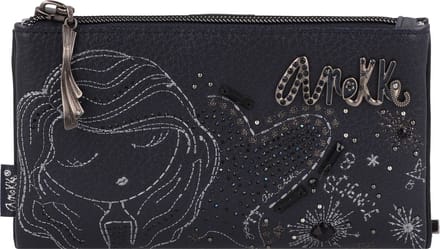 Anekke Portemonnee Hollywood Studio Flexible Wallet Navy Blue Donkerblauw