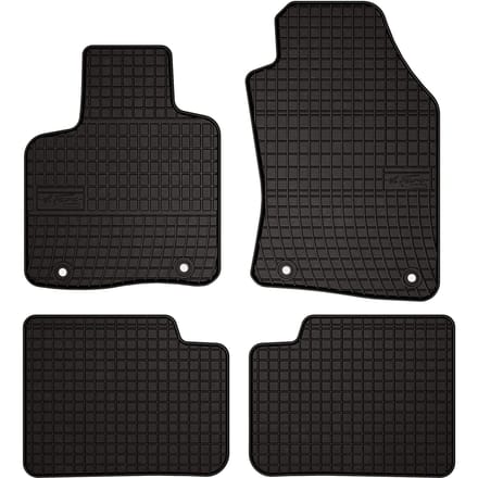 Wielganizator SolidPRO Serie - Auto Rubbermatten - Lancia Ypsilon III - Zwart - Modelspecifiek
