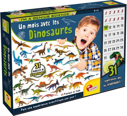Lisciani - Science - un mois avec les dinosaures - Fr
