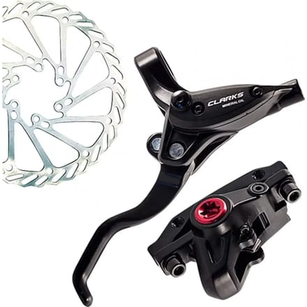 Hydroschijfremmen met schijf Clarks Cycle Systems M2 Postmount
