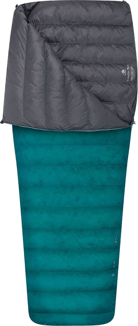Sea To Summit Traveller Tr Ii Slaapzak Groen Long / Left Zipper Man