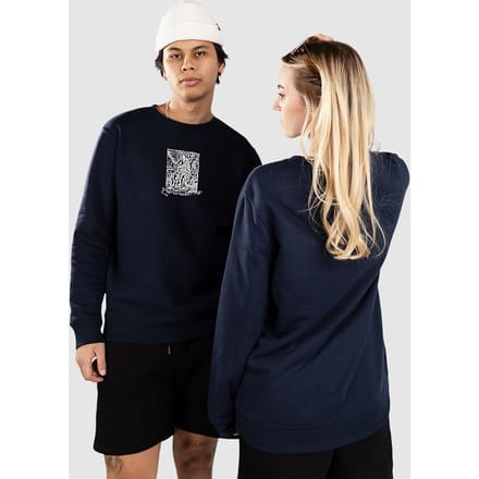 Poetic Collective Angel Crewneck Sweater blauw