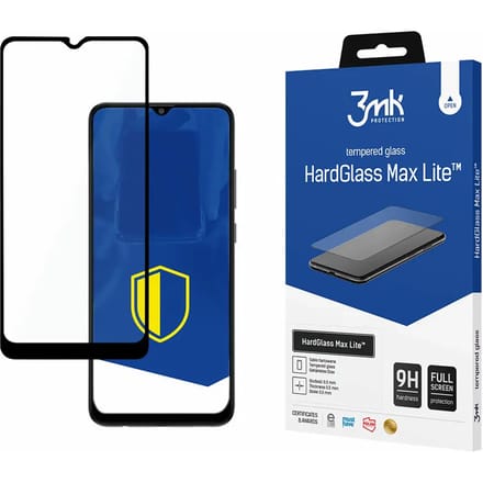 Versterkt gehard glas 3MK Samsung Galaxy M02s - HardGlass Max Lite™