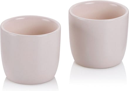 Eierdop, Set van 2 Stuks, Porselein, Beige - Kela | Bob