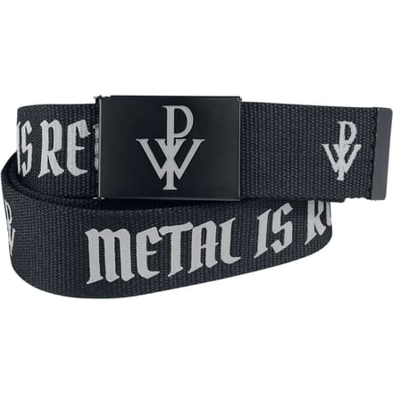 Powerwolf Metal Is Religion Unisex Riem - zwart - Standard