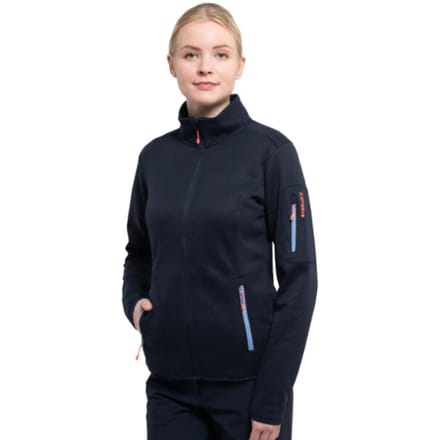 Peak Performance Rider Zip Fleecevest dames Zwart S/36